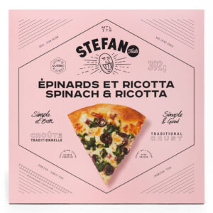 Stefano pizza épinards et ricotta