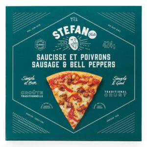 Stefano pizza saucisse et poivron