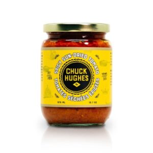 Chuck Hughes tomatees séchées épicées