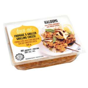 Fromage Haloumi rond épices indiennes doré-mi 160G