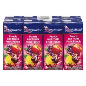 Rougemont Punch aux fruits 8 x 200 ml