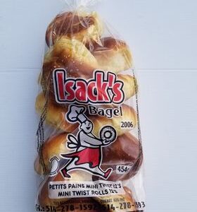Pain aux oeufs Mini Twist 12 Isack's 454 G