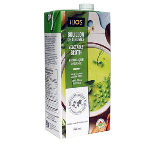 BOUILLON DE LÉGUMES BIOLOGIQUE ILIOS 946ML