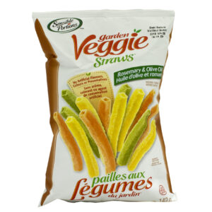 Pailles aux légumes - Huile d'olive et romarin Sensible Portions 142 G