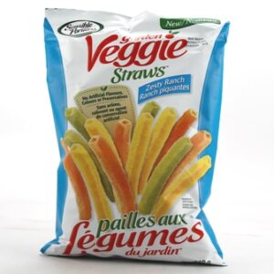 Pailles aux légumes - Ranch piquant Sensible Portions 142 G