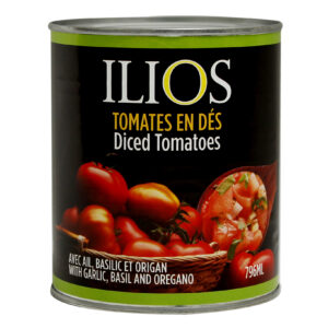 TOMATES EN DÉS ITALIENS ILIOS 796ML