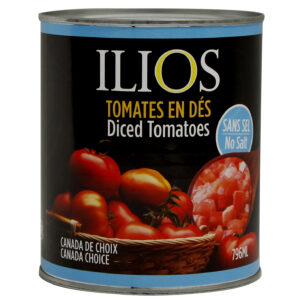 TOMATES EN DÉS - SANS SEL ILIOS 796ML
