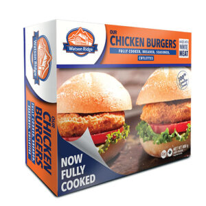 Burgers de poulet Watson Ridge 800g