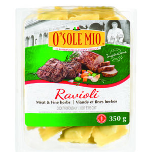 Ravioli Viande et fines herbes O Sole Mio 350g