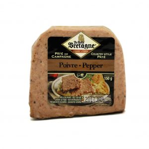 Pâté de campagne au poivre La Belle Bretagne 150 G
