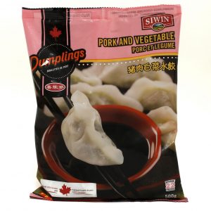 BOULETTES DE PÂTE - PORC ET LÉGUMES SIWIN 500G