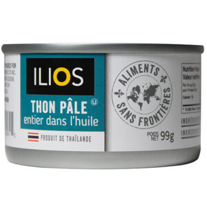 THON PÂLE ENTIER DANS L’HUILE ILIOS 99G