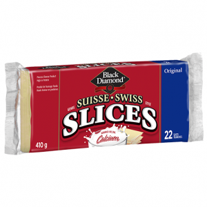 Fromage suisse en Tranches Black Diamond 410 G