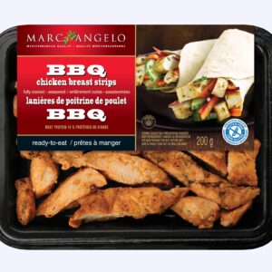 Lanières de poitrine de poulet BBQ Marc Angelo 200g