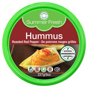 HUMMUS DE POIVRONS ROUGES GRILLÉS Summer Fresh 227 g