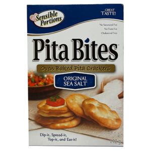 Craquelins pita cuits au four - Sel de mer Sensible Portions 142 G