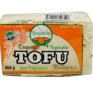 TOFU AUX LÉGUMES BIOLOGIQUE Soyarie 454 G