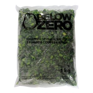 ÉPINARDS COUPÉS SURGELÉS BELOW ZERO 1KG