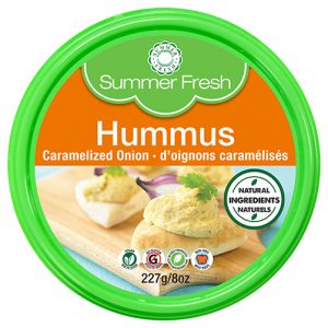 HUMMUS AUX ONIONS CARAMÉLISÉS Summer Fresh 227 g