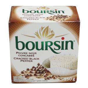 Fromage frais – Poivre noir concassé Boursin 175 G