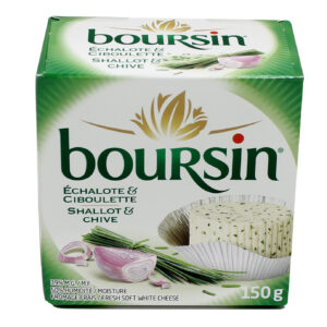Fromage frais – Échalote et ciboulette Boursin 175 G