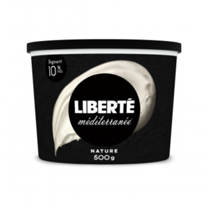 Liberté Yogourt Nature 10 %, Méditerranée 500 g