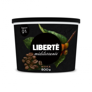 Liberté Yogourt à la saveur de moka 9 %, Méditerranée 500 g