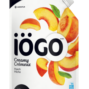 iÖGO yogourt crémeux saveur pêches 1.5% 2kg