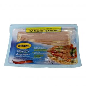 DINDE GENRE BACON RÉDUIT EN SEL BUTTERBALL 375G
