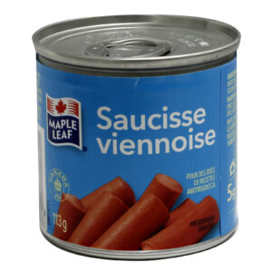 SAUCISSE VIENNOISE MAPLE LEAF 113G
