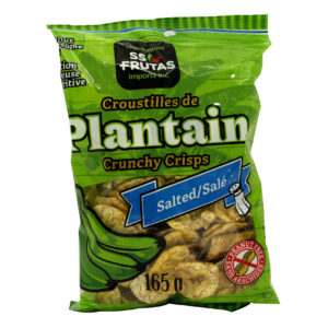 Croustilles de plantain salées SS Frutas 165 G