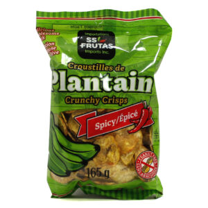 Croustilles de plantain aux épices SS Frutas 165 G