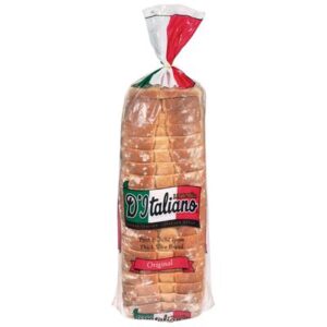 D'Italiano Pain blanc style italien tranché épais 675 g
