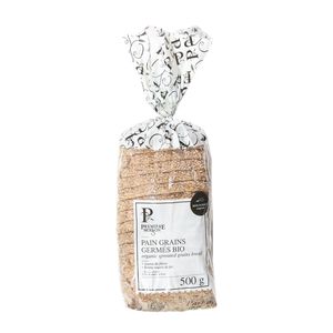 PREMIÈRE MOISSON Pain tranché biologique aux grains germés artisan 500 G