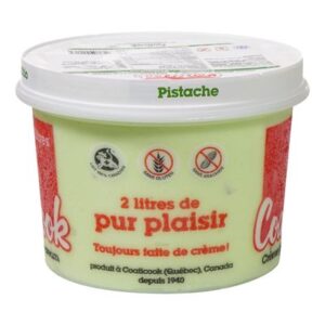 Coaticook Crème glacée à saveur de pistache 2 L