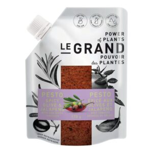 Le Grand Pesto épicé aux olives et jalapeño 170 g