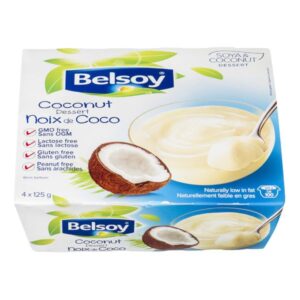 Belsoy Dessert de soja à la noix de coco 4x125 g