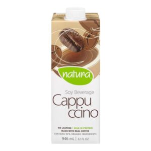 Natur-a Boisson de soya biologique à la saveur de cappuccino 946 ml