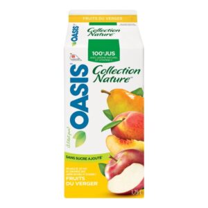 Oasis Mélange de jus de fruits du verger, Collection Nature 1,75 L