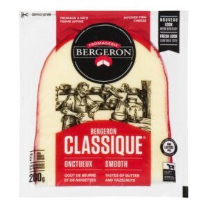 Fromage à pâte ferme sans lactose Bergeron Classique 200 g