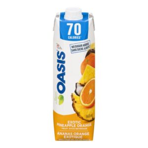 Oasis Jus d'ananas et orange exotique, 70 Calories 960 mL