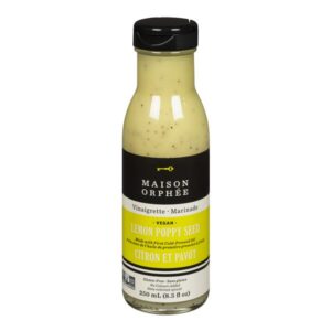 Maison Orphée Vinaigrette citron et pavot 250 ml