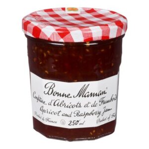 Bonne Maman Confiture d'abricots et framboises 250 ml