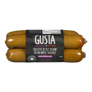 Gusta Saucisses de blé montréalaise véganes 350 g