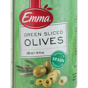 Olives vertes tranchées Emma 398 ml