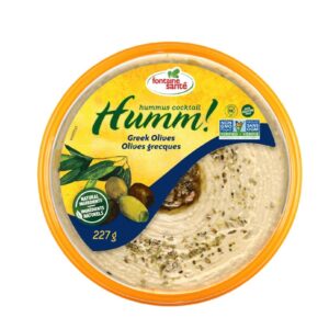 Hummus aux olives grecques Fontaine Santé 227 g