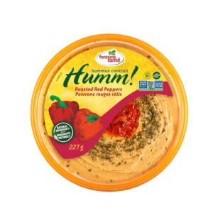 Hummus aux poivrons rouges Fontaine Santé 227 g