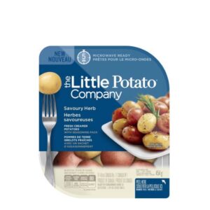 Pommes de terre grelots fraîches aux herbes savoureuses, Prêtes au Micro-Ondes 454 g
