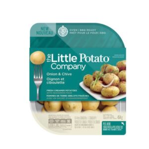 Pommes de terre grelots fraîches à l'oignon et à la ciboulette, Prêtes au Four 454 g