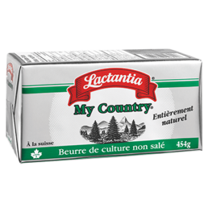 Lactantia Beurre de culture non salé My Country™, My Country 454 g